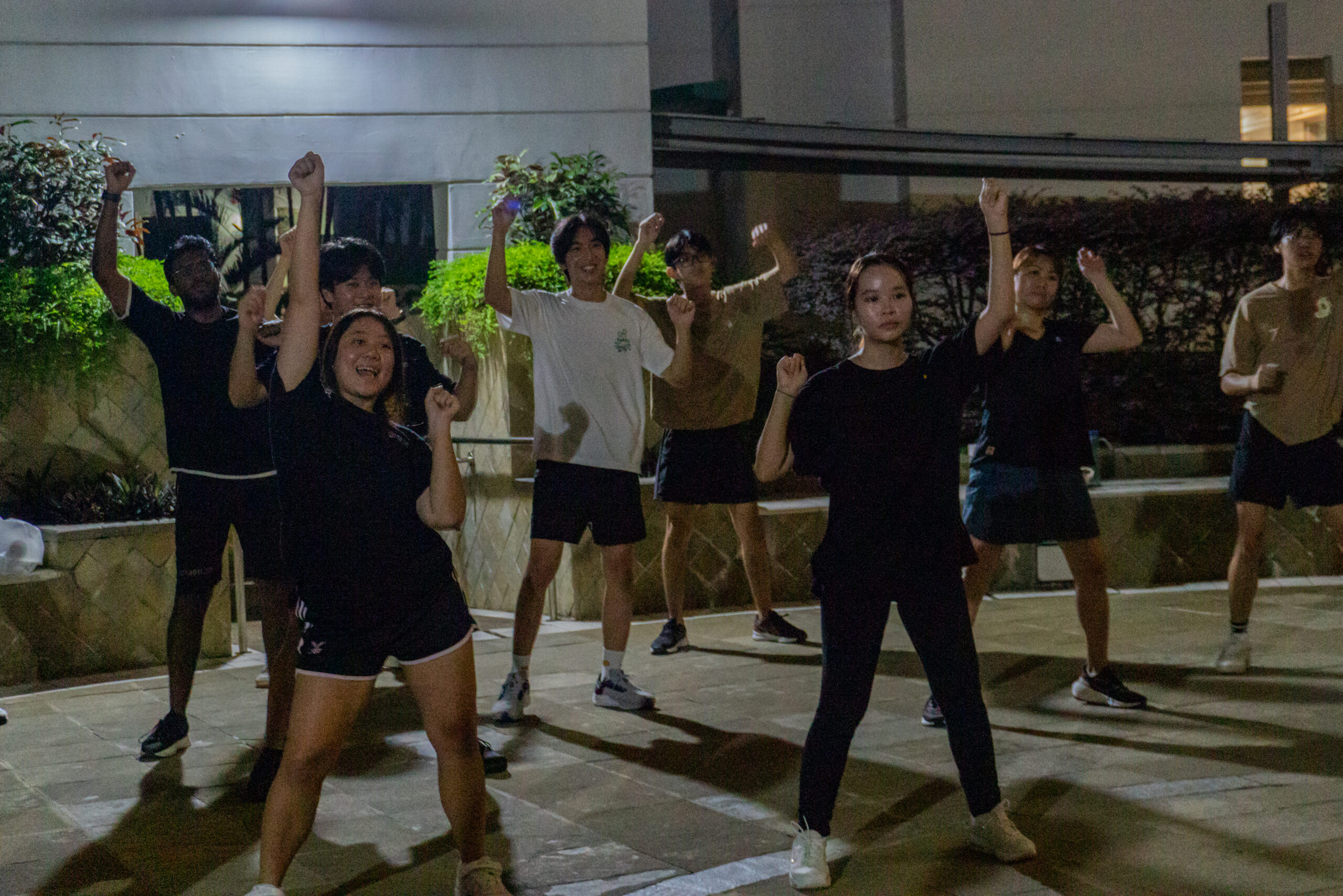 Helixians at Dance4Fitness workout session