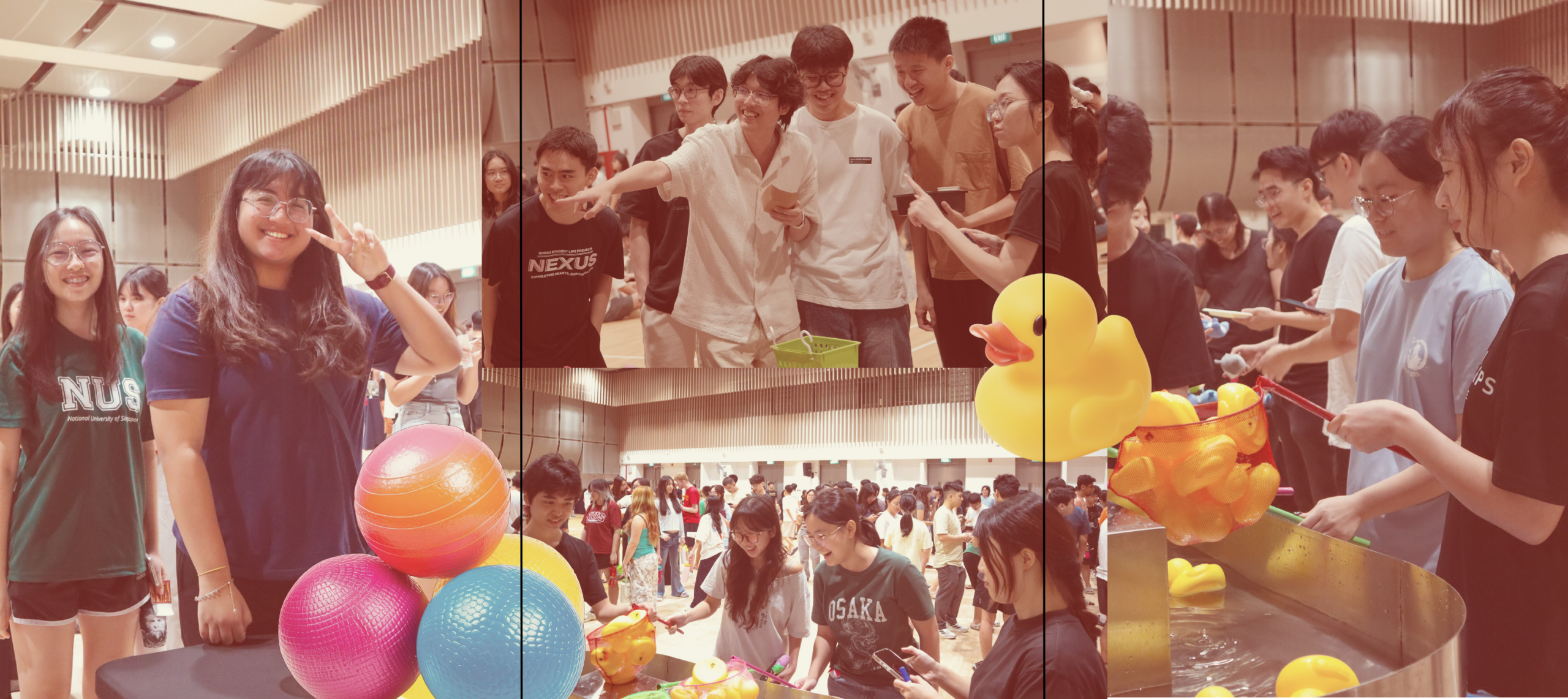 Helixians dive into carnival fun with colourful game booths and lively activities 