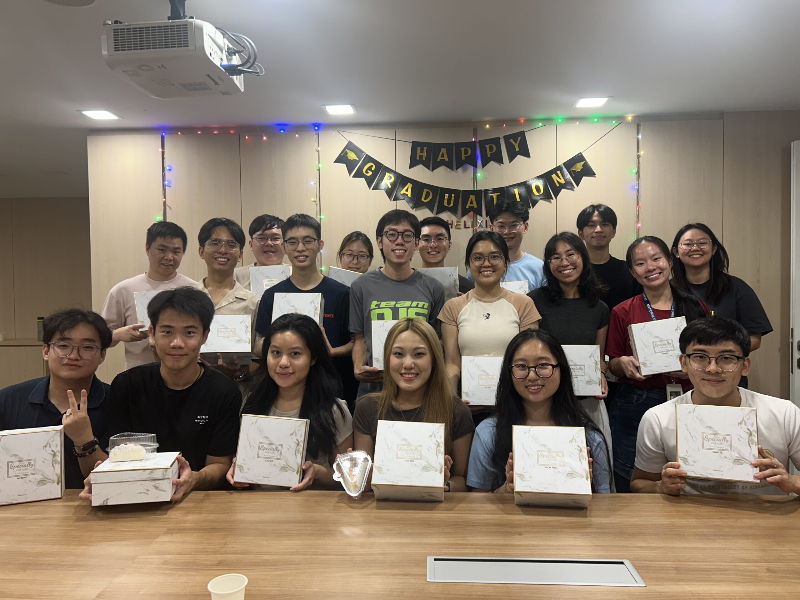 Helixians celebrate the friendships, memories, and promising futures that lie ahead. As you move from hostel life to new horizons, congratulations to our graduates